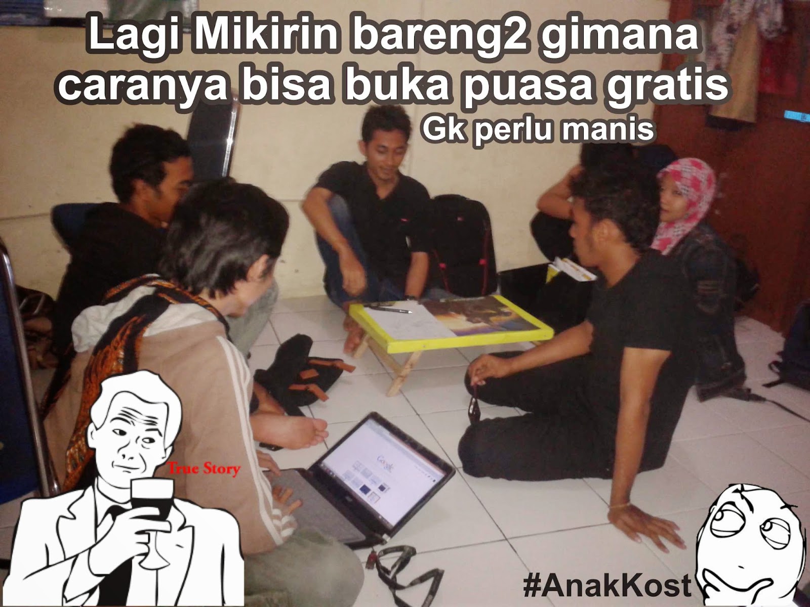 Meme Comic Versi Ramadhan Asal Tau